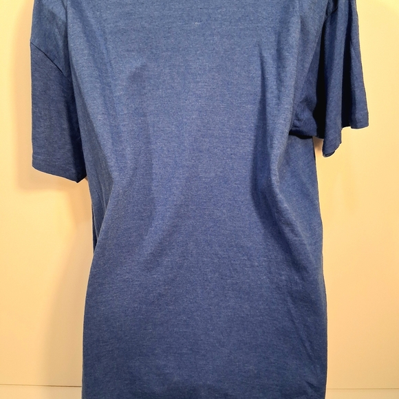 Blue Cat-Themed Graphic T-Shirt - Picture 3 of 6